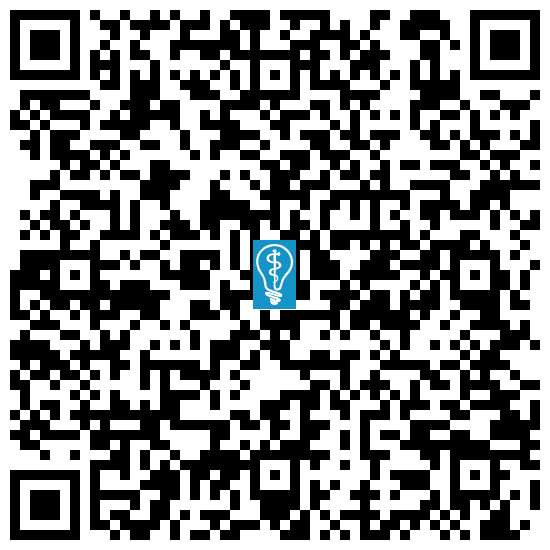 QR code image to open directions to Maycer Dental in La Mesa, CA on mobile